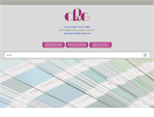 Tablet Screenshot of chantillyprinting.com